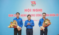 Trung ương Đoàn có thêm 2 Bí thư 37 tuổi