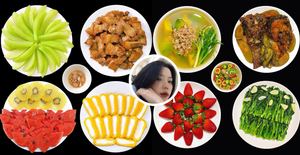 Nữ sinh viên Hà Nội gây 'sốt' bởi những mâm cơm bình dân nhưng tuyệt đẹp