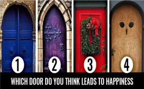 Trắc nghiệm vui đoán tính cách: Cánh cửa nào dẫn đến hạnh phúc?