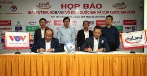 12 đội tham gia giải Futsal HDBank Vô địch Quốc gia 2021