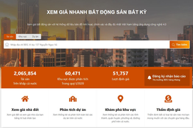 Định giá bất động sản online: Có đáng tin?