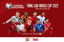 Xem vòng loại World Cup 2022 trên ứng dụng TV360