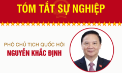 Infographic: Sự nghiệp Phó Chủ tịch Quốc hội Nguyễn Khắc Định