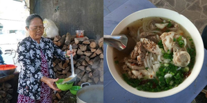 Quán bánh canh 'lò rèn' hơn 30 năm ở An Giang, đã đến thì phải thử 1 lần