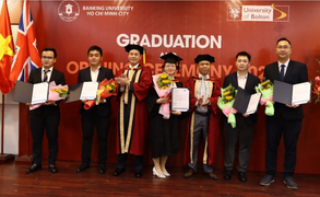 Đại học Ngân hàng TP.HCM đào tạo lứa tiến sĩ liên kết quốc tế đầu tiên