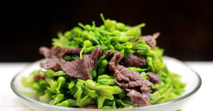 Món ngon mỗi ngày: Thịt bò xào thiên lý 