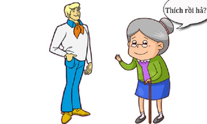 Bà nội láu cá giúp cháu cua gái đẹp