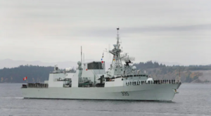 Tàu chiến Canada tiến sát Trường Sa