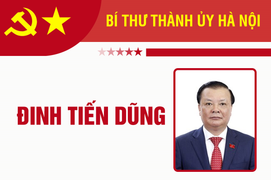 Infographic: Sự nghiệp Bí thư Thành ủy Hà Nội Đinh Tiến Dũng