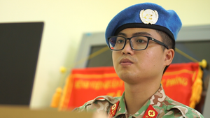 Video: Hành trình trở thành lính 'mũ nồi xanh' của chàng trai quê Thái Bình