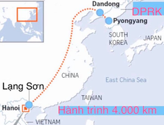 Cán bộ Sứ quán Việt Nam tại Triều Tiên vượt 4.000 km đường bộ về nước