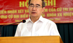 Cử tri đồng ý giới thiệu ông Nguyễn Thiện Nhân ứng cử ĐBQH khoá XV