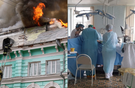 Kịch tính ca mổ tim giữa lúc bệnh viện đang cháy