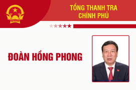 Infographic: Sự nghiệp Tổng thanh tra Chính phủ Đoàn Hồng Phong