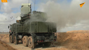 Video: Cận cảnh màn khai hỏa hệ thống phòng không Pantsir-S của Nga