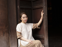 Cao Minh Tiến khiến Quỳnh Nga tạm rũ bỏ hình ảnh sexy