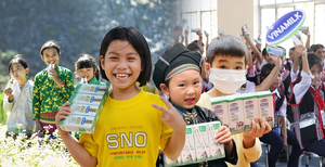 Mạng xã hội tràn ngập hạnh phúc với chương trình ‘triệu ly sữa’ của Vinamilk
