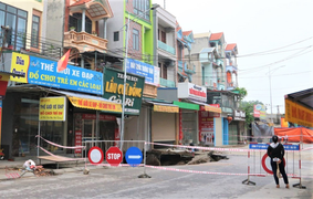 Xác định được nguyên nhân 'hố tử thần' xuất hiện ở Chương Mỹ, Hà Nội