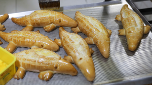 Video: Bánh mì hình cá sấu, ngựa gây sốt ở TP.HCM