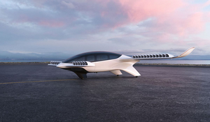 Độc đáo taxi bay chạy điện có thể đạt vận tốc gần 300km/giờ