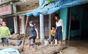 Bắc Bộ mưa lớn, lũ quét và sạt lở đất rình rập khắp nơi