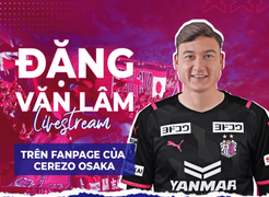 Đặng Văn Lâm hoàn thành cách ly, sắp ra mắt Cerezo Osaka