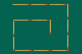 Thử thách IQ: Câu đố di chuyển que diêm làm khó bao người, bạn giải được không?