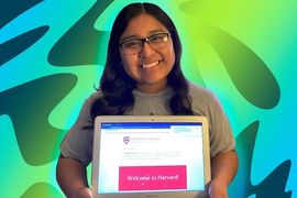 Nữ sinh nghèo nhận học bổng toàn phần của Đại học Harvard