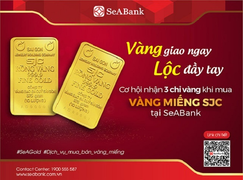 Triển khai dịch vụ mua bán vàng miếng SJC tại SeABank