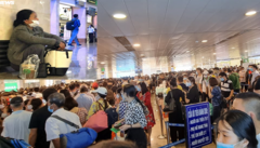 Khu soi chiếu an ninh sân bay Tân Sơn Nhất như chợ vỡ, khách kiệt sức chờ đợi