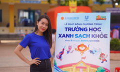 Ca sĩ Lưu Hương Giang làm đại sứ 'Trường học Xanh - Sạch - Khỏe' 2021