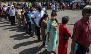 Số ca nhiễm mới ở Ấn Độ cao kỷ lục, gần bằng dân số của một nước