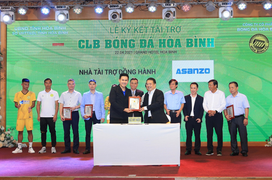 Bầu Tam tái xuất bóng đá, mong CLB Hoà Bình vô địch giải hạng Nhì