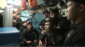 Xuất hiện video thủy thủ tàu ngầm Indonesia ca hát trước tai nạn