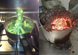 Muốn biết người 'có thù với bếp núc' là thế nào, nhìn các thảm họa này sẽ rõ