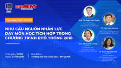 VTC News tổ chức tọa đàm đào tạo giáo viên dạy các môn tích hợp 
