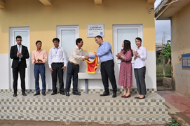 Đại sứ quán Israel giúp điểm trường Quảng Trị sửa sang, xây nhà vệ sinh