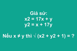 Chỉ người thông minh mới giải được bài toán này