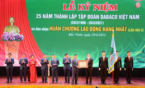 Trao Huân chương Lao động hạng Nhất lần thứ 3 cho Tập đoàn Dabaco Việt Nam