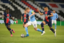 Kết quả Cúp C1: Neymar, Mbappe im tiếng, PSG thua ngược Man City