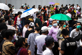 Thái Lan: Số người chết vì COVID-19 cao kỷ lục trong ngày