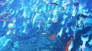 Video: Hơn 100 thợ lặn hóa thành 'tiên cá' lập kỷ lục Guinness