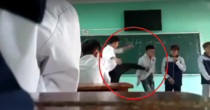 Bắc Giang: Tạm ngừng giảng dạy thầy giáo tát, đá học sinh 