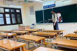 Phòng chống COVID-19, hơn 1.000 học sinh một huyện ở Hải Dương tạm nghỉ học