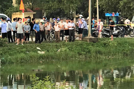 Phát hiện thi thể nổi trên ao nước ở Hà Nội