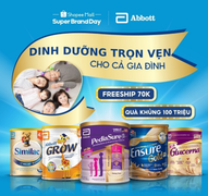 Abbott và Shopee khuyến khích người Việt ăn uống hợp lý và sống lành mạnh