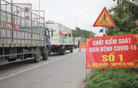 Hải Phòng thiết lập 7 chốt kiểm soát COVID-19 tại các cửa ngõ ra vào thành phố