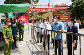 Bắc Ninh chủ động dập dịch: Truy vết thần tốc, khoanh vùng rộng, phong tỏa hẹp