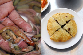 Xôi bọc rươi chiên: Giá rẻ bèo nhưng là thứ đặc sản rất quý của Hải Phòng