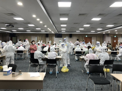 Hai công nhân dương tính với SARS-CoV-2, Công ty Samsung xét nghiệm trong đêm